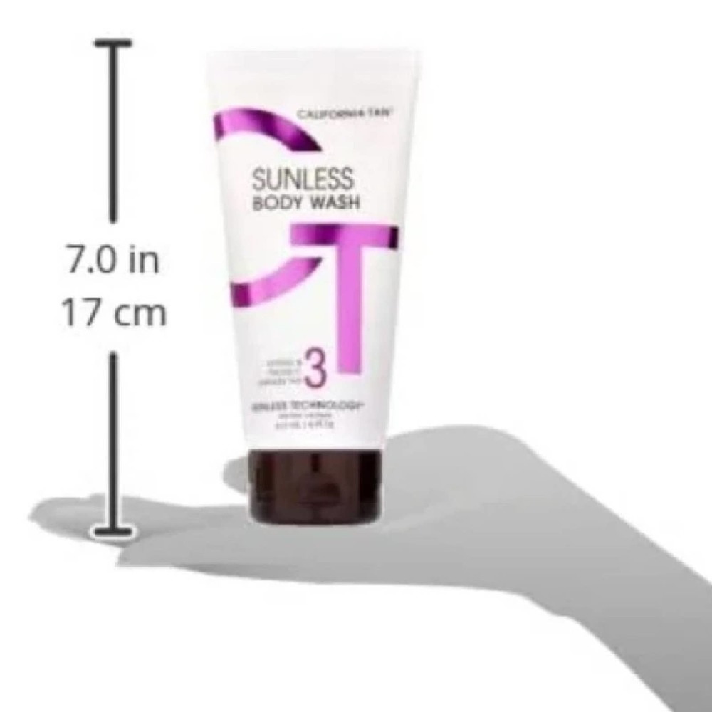 California Tan Sunless Body Wash, 6 Ounces NEW - Picture 2 of 5